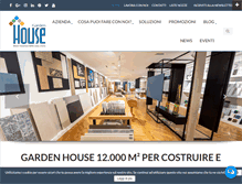 Tablet Screenshot of gardenhousepalermo.com